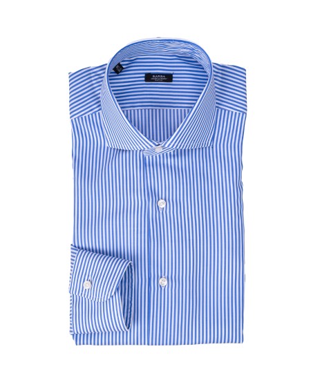 Shop BARBA  Camicia: Barba camicia in cotone.
Bottoni in madreperla.
Slim fit.
Collo francese.
Maniche lunghe.
Abbottonatura centrale.
Composizione: 100% Cotone.
Made in Italy.. 47083-02